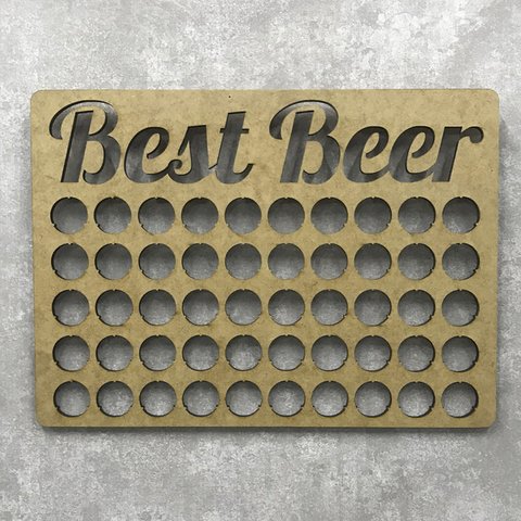 Quadro Porta Tampinhas - Best Beer - comprar online