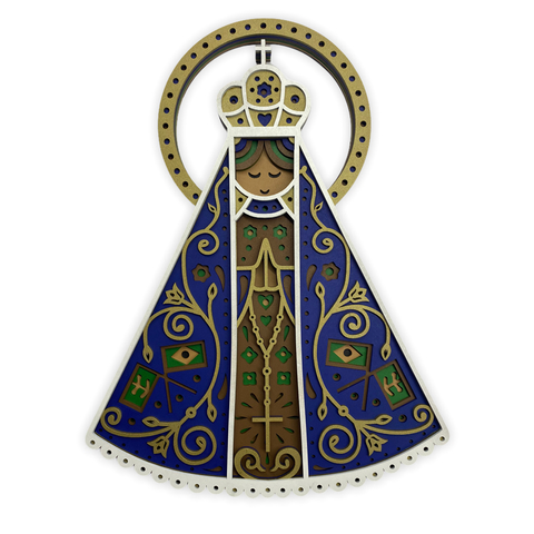 Mandala_3d_mdf_camadas_vida_nossa_senhora_aparecida_conceição_nsa_religiosa