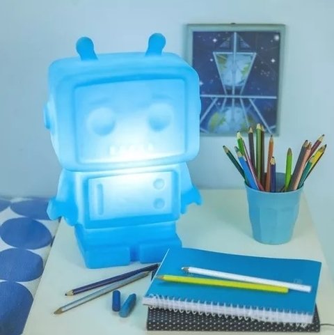 Luminária Robô - Azul