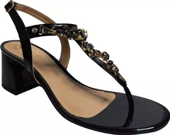 Sandálias femininas pedrarias - Viviany Leal Store