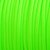 Paracord 550 Libras 7 filamentos cor sólida Verde Neon