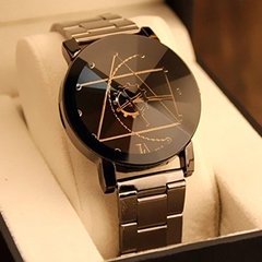 2016 Fashion Watch Stainless Steel Man Quartz Analog Wristwatches Beautiful