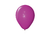 Globo party time liso 9" violeta x 50 u. 55196 - comprar online