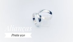 Alianças Prata 950 - comprar online