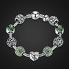 PULSEIRA PRATA AMOUR LOVE AMOR VERDE - loja online