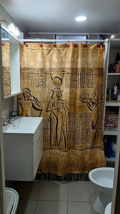 Cortina de Baño Hathor Diosa de la Belleza