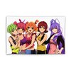 Toalla Playera Five Anime Girls Manga Anime Entoallonarte