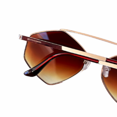 Óculos de sol Berrie rose gold - comprar online