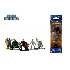 Boneco De Metal Nano Marvel Avengers infinity war Pack Com 5 Jada- Dtc - comprar online