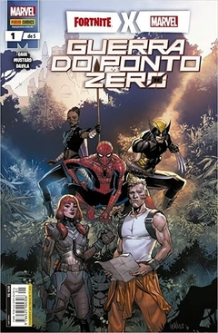 Fortnite X Marvel N.1: Guerra do Ponto Zero Capa comum