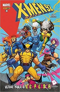 X-Men '92 n° 3 - Venha para o lilapalooza! (Português) Capa comum – Edição de luxo, 1 janeiro 2017