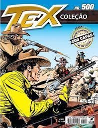 Tex Coleção Nº 500: Escolta armada + Caderno De Capas