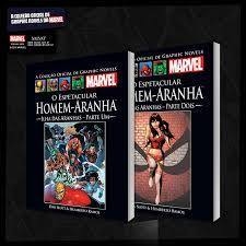Pack Graphic Novels Marvel Ed. 124 e 125 O Espetacular Homem-Aranha - Ilha das Aranhas - Parte 1 e 2