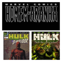 Pack Hulk & Demolidor / Homem Aranha