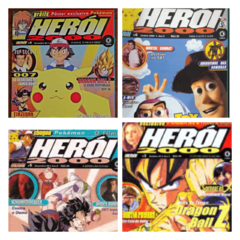 Pack Herói Vols.: 3, 4, 5 e 6