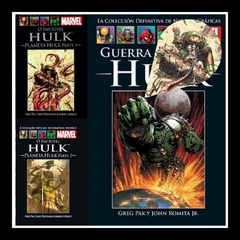 Pack Planeta Hulk / Hulk - Contra o Mundo Coleção Oficial de Graphic Novels Marve