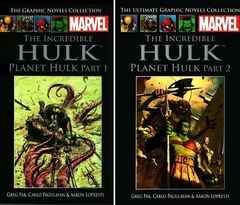 Pack Planeta Hulk / Hulk - Contra o Mundo Coleção Oficial de Graphic Novels Marve - comprar online