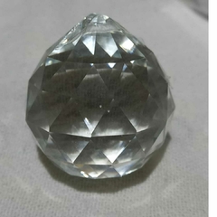 Prisma De Cristal Esfera Multifacetada Feng Shui
