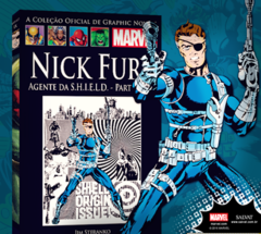 Livro Graphic Novels Marvel Ed. Nick Fury Agente De S.h.i.e.l.d Parte 1 e 2