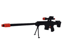Ametralladora Rifle con luces y sonidos