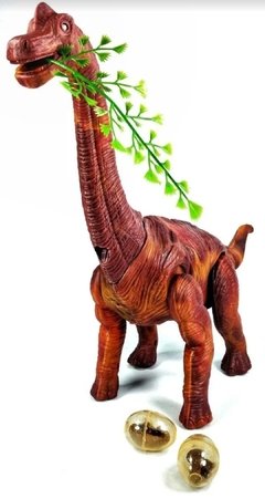 Dinosario Brachiosaurus con Sonido Camina