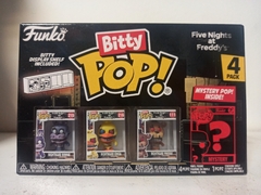 Funko Bitty Pop! Five Nigths at Freddy's Pack 4 ( Nigthmare Bonnie, Nigthmare Chica, Nigthmare Freddy y 1 Misterioso ) - Aye & Marcos Toys