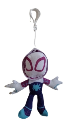 Llavero de Peluche Spider Gwen - Spiderman y sus sorprendentes amigos