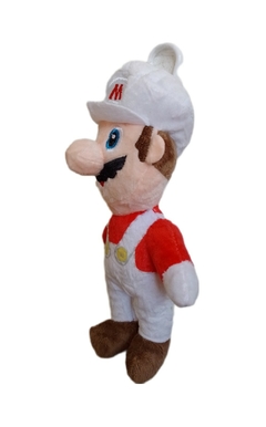 Llavero de Peluche Super Mario Bros Blanco y Rojo - Super Mario Bros en internet