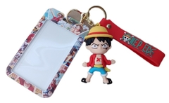 Monkey D. Luffy Porta Sube + Llavero de Silicona - One Piece - comprar online