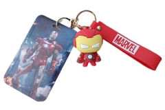 Iron Man Porta Sube + Llavero de Silicona - Avengers