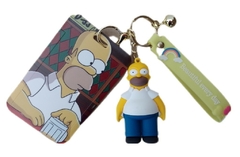 Homero Simpson Porta Sube + Llavero de Silicona - Los Simpson
