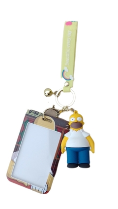 Homero Simpson Porta Sube + Llavero de Silicona - Los Simpson - Aye & Marcos Toys