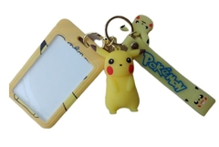 Pikachu Porta Sube + Llavero de Silicona - Pokemon - comprar online