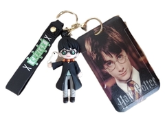 Harry Potter con Hedwig Porta Sube + Llavero de Silicona