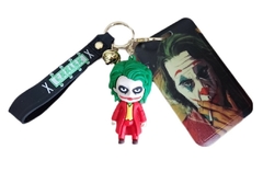 Joker Porta Sube + Llavero de Silicona - Guasón Batman