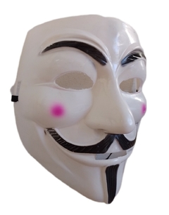 Máscara con luces V de Venganza en internet