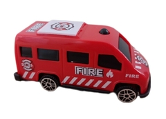 Set x 10 Autitos Ambulancia Bomberos - Aye & Marcos Toys
