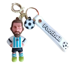 Llavero Lionel Messi de Silicona - Argentina Fútbol