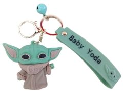 Llavero Grogu Baby Yoda de Silicona - Mandalorian Star Wars