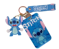 Stitch Porta Sube + Llavero de Silicona - Lilo & Stitch