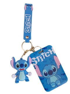 Stitch Porta Sube + Llavero de Silicona - Lilo & Stitch en internet