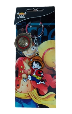 Llavero Monkey D Luffy de Metal - One Piece - comprar online