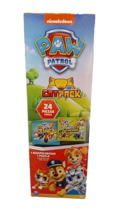 Puzzle Rompecabezas Paw Patrol Cat Pack - 24 Piezas Spin Master