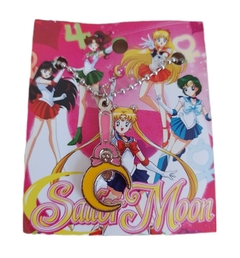 Colgante Collar Sailor Moon Báculo Lunar de Metal