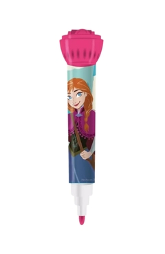 Marcadores Frozen con Sellitos 6 Colores Blow Pen Disney Escolar Cresko - comprar online