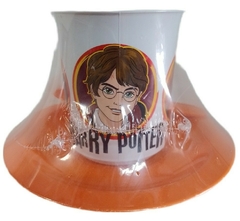 Set Harry Potter Taza + Plato + Cucharita Plástico Infantil 320 ml - Naranja