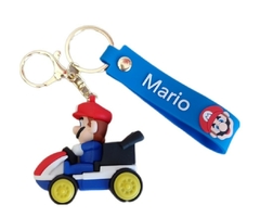 Llavero Mario Bros con Karting de Silicona - Mario Kart en internet