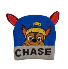 Gorro Chase Paw Patrol Lana Infantil - Patrulla Canina (Mayorista)