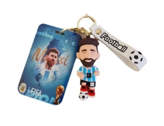 Lionel Messi Porta Sube + Llavero de Silicona Argentina