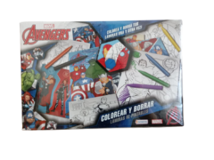 Set de Arte Colorear y Borrar Avengers Original